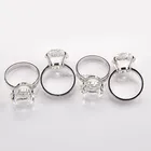 Crystal napkin ring, crystal diamond napkin ring for wedding decoration