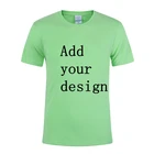 small order accept Customized Short Sleeve Wholesale OEM Custom T shirt Printing Unisex