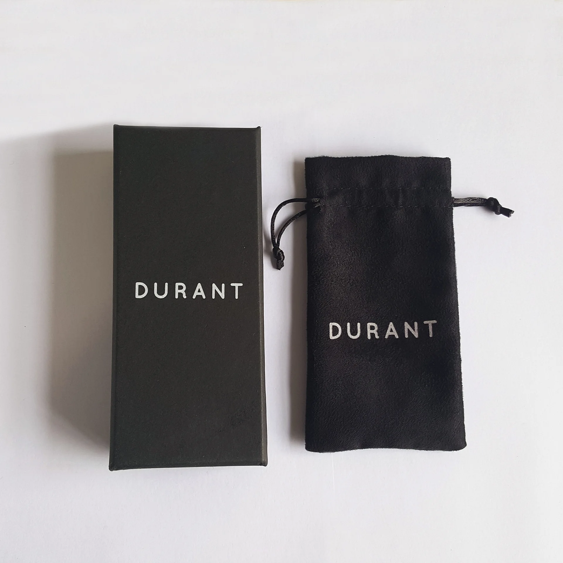 custom high quality luxury drawstring bag and paper packaging