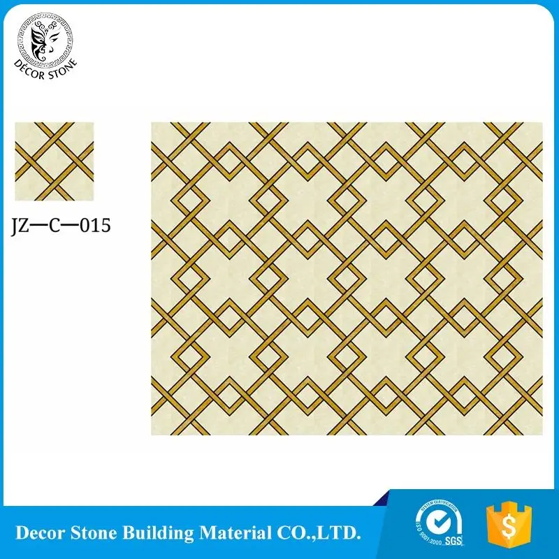 Luxury lobby unique waterjet medallion tile