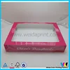 paper donut boxes with transparent window