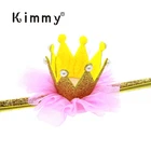 Supply birthday Crown Party hair Bow accessories for baby kids