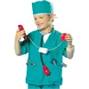 Carnival Cosplay Career Surgeon Gown Costume For Boys Halloween Occupational Uniform Doctor and Nurse Kids Party Costume