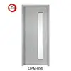 Factory Direct Supply Plain Color Side Glass Swing House Room Entry Interior Home Door Wooden