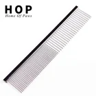 Stainless steel pet hair remover grooming lice flea comb for dogs cats