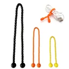 Ball end twist tie / Reusable silicone rubber binding twist tie