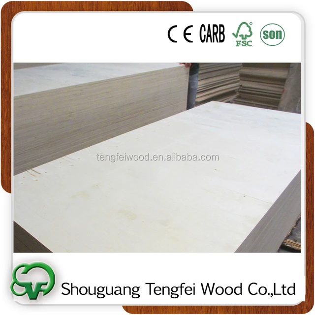3mm b/c white poplar plywood