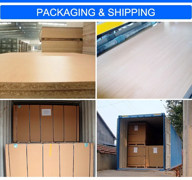 Eco-friendly beech  chipboard