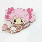Anime beauty girl Cloisonne hard enamel lapel pin custom glitter enamel pin wholesale
