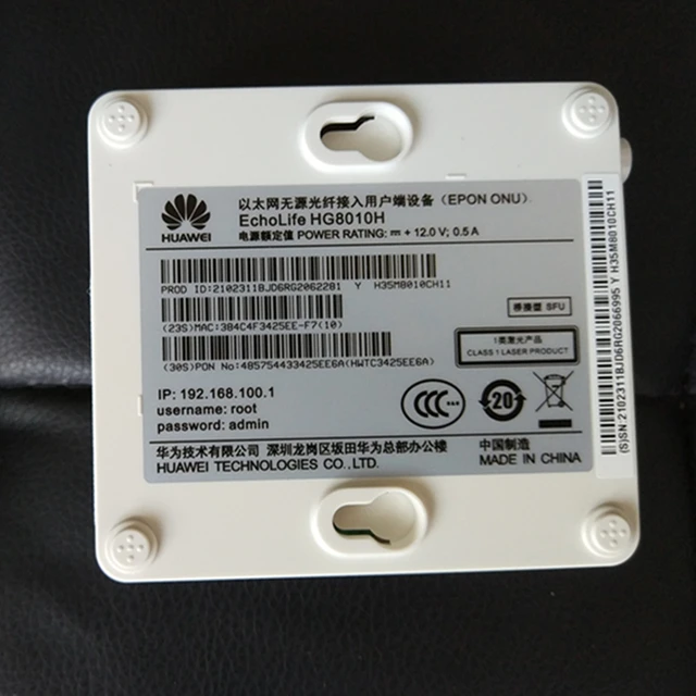 huawei gpon ont hg8010h