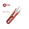 Patent Products PIN-1423 Stainless Steel Yarn Scissors Plastic Handle Thread Trimmer Tailoring Small Shears 107mm