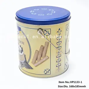 wholesale cookie boxes/ tin cans for food canning