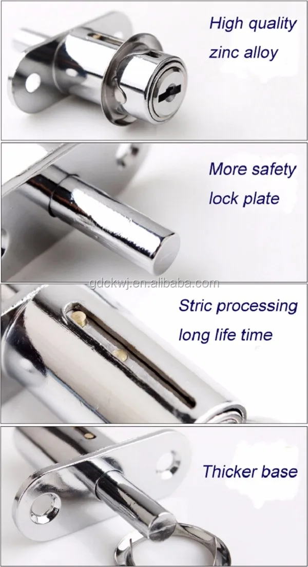 wholesale zinc alloy iron office furniture wooden desk table cabinet door metal cabinet door lock multi drawer lock