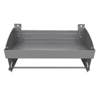 Muti use metal slot wall shelf holder storage shelf