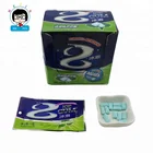 Crisp Chewing Gum in Bag Ice Minty Flavor Blue Chewing Gum
