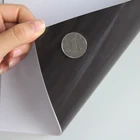 A4 size 1mm thick self-adhesive fridge magnets material strong magnetic sheet rubber magnet board