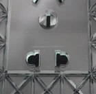 Figured 2mm 3mm 4mm 5mm 6mm touch switch crystal clear glass plates