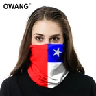 Multifunctional Black White Tubular Half Face Mask Headwear Bandana Custom