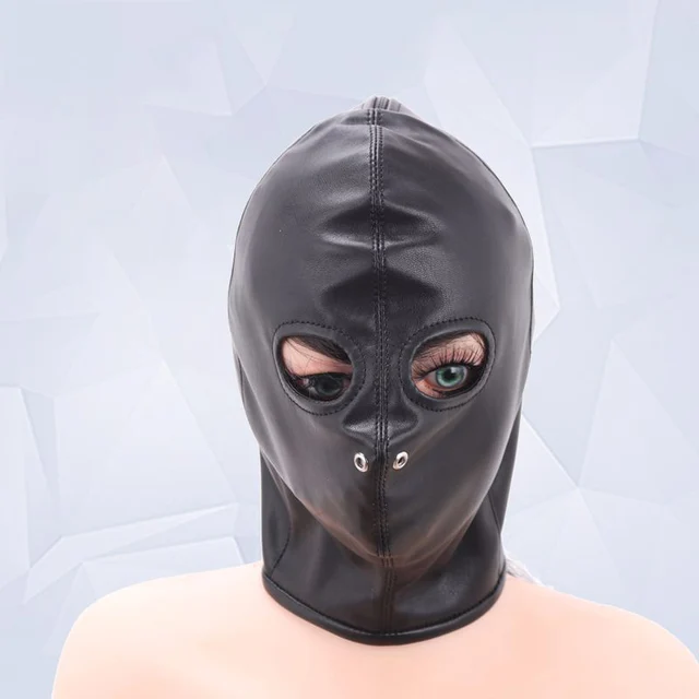 animal mask for male bondage sex hood,adult leather sex head