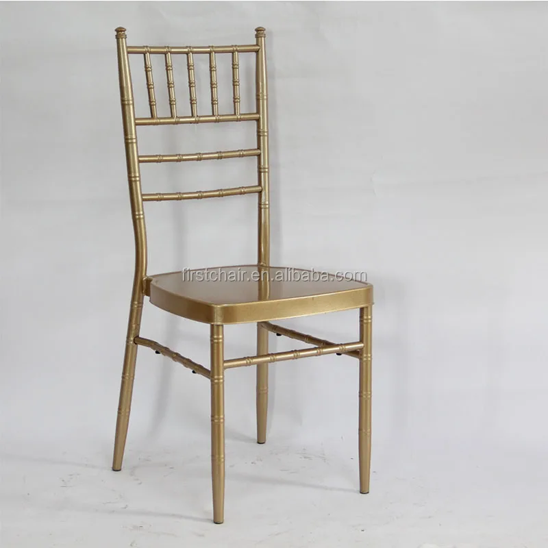Wholesale Ballroom White Metal Silla Tiffany Chiavari Chair