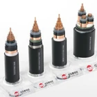 26/35 KV XLPE Insulated Single Core Metal Screened PVC Compound Medium Voltage Underground Electrical Power Cable