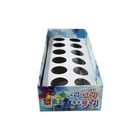 Custom Printed Paper Toy Corrugated Packaging Box With Clear PVC Window