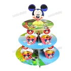 Customized cupcake display ceramic base glass cake stand