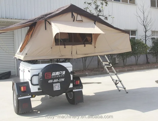 a pop-up camper,pop-upcamper tk-d2 white pop up camper trailer with car roof tent