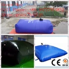Big capacity 4000L PVC coated tarpaulin material water tank
