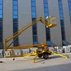 Truck Towable Crank Arm Lift Platform/spider Lift For Aerial Work