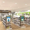 Retail pharmacy shop interior design , pharmacy shop counter design