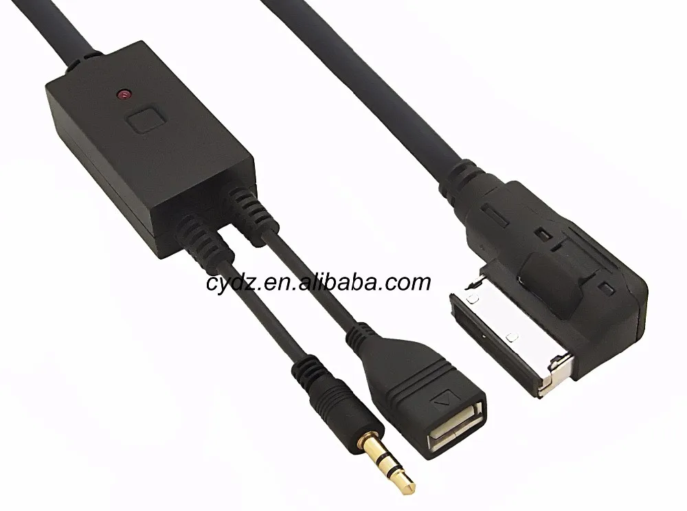 Car Media Ami Mdi 3 5mm Aux Usb Female Cable For Audi A3