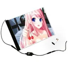 Electronic Adjustable LED board display Animation Ultra-thin A4 Tattoo Light Box Illuminated Copy Board