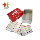 Paper Game Card Factory Wholesale Customizable Design High Quality Kid Young People Board Game Card