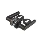 Modern Wholesale stainless steel residential solid lever door handle with key