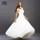 New Design Wedding Dress Bridal Gown Women Deep Off The Shoulder Bride Lace Ball Gowns Wedding Dresses