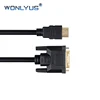 HDMI Input to DVI Output Adapter Cable HDMI Male to DVI(24+1) Male Cable Bi-Directional HDMI to DVI Cable for PS3 PS4 HDTV 33FT