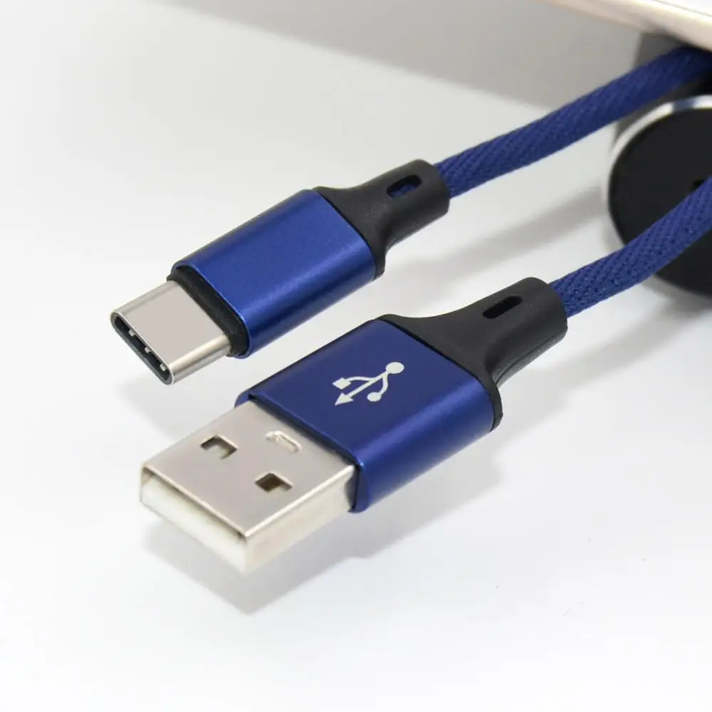 Braided USB 2.0 USB C Data Cable Cords Smart Phone Type C Data Cable for Android - ANKUX Tech Co., Ltd