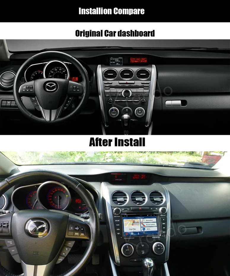 Krando Android 7 1 Car Radio Multimedia For Mazda Cx 7 2007 2015 Car Dvd Gps Navigation System Wifi 4g Lte 2g Ram Bt Kd Mz807 View For Mazda Cx 7 Car