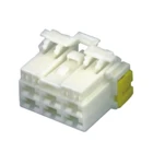 102710332 10pin white PA66 automotive connector electrical plastic connector