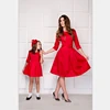 Fashion Long Dress Evening Matching Outfit Mother And Daughter