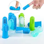 Toothbrush Finger 12pcs Set Dental Hygiene Brushes Food Safety Soft Silicone Pet Finger Toothbrush