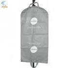 Custom brands logo garment suit cover bag for storage