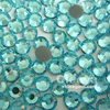 Hot Sale flat back rhinestones Aquamarine color SS10 size adhesive back rhinestones with different colors