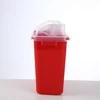 Different Capacity Square Sharps and Needle Biohazard Disposal Container, sharp bin/