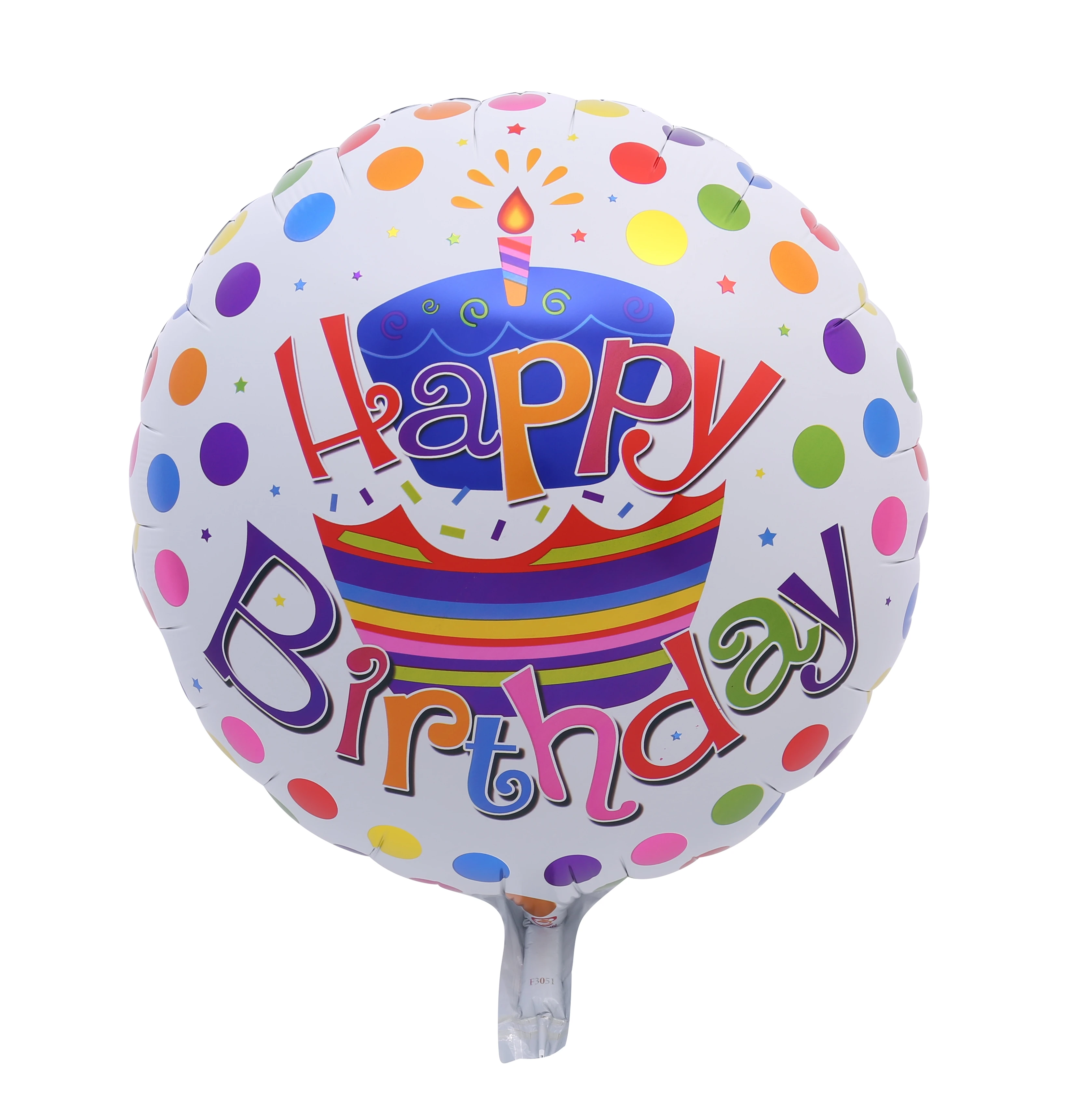 18 inch aluminum foil balloon happy birthday for decoration