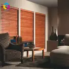 Electronic window decoration 50mm 2 inch bamboo venetian blinds