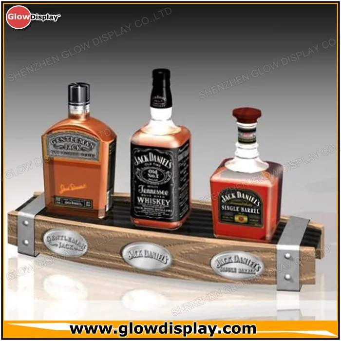 Jack Daniels Whiskey Wooden Bottle Glorifier Backbar Display - Buy Jack
