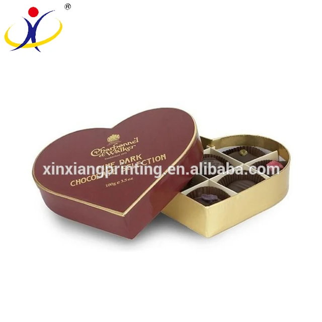 shape chocolate gift box paper,chocolate packaging box,luxury