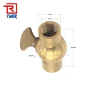 High quality lighting accessories copper swivel joint for linear lamp